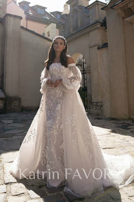 KatrinFAVORboutique-Fairytale princess wedding dress