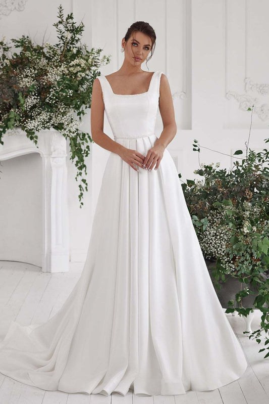 KatrinFAVORboutique-Basic wedding dress Simple and elegant wedding dresses