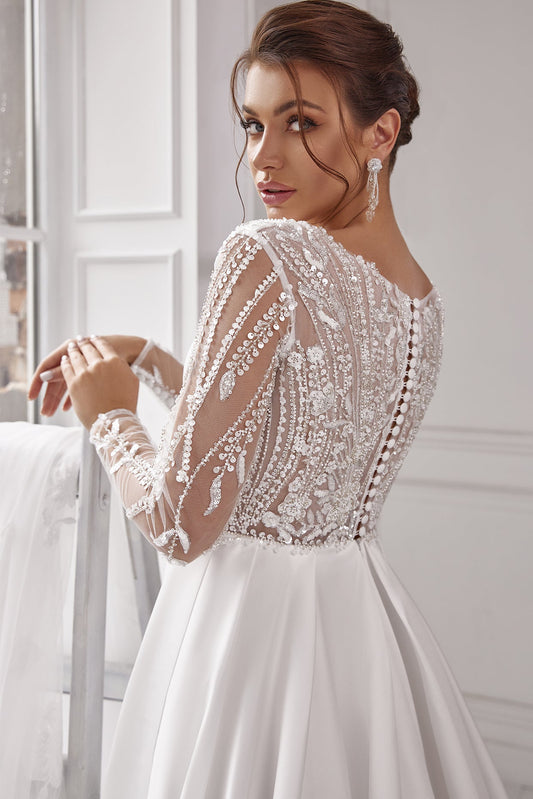 KatrinFAVORboutique-Long tulle dress Non traditional wedding clothes