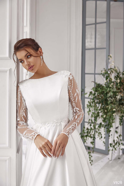 KatrinFAVORboutique-Long tulle dress Non traditional wedding clothes