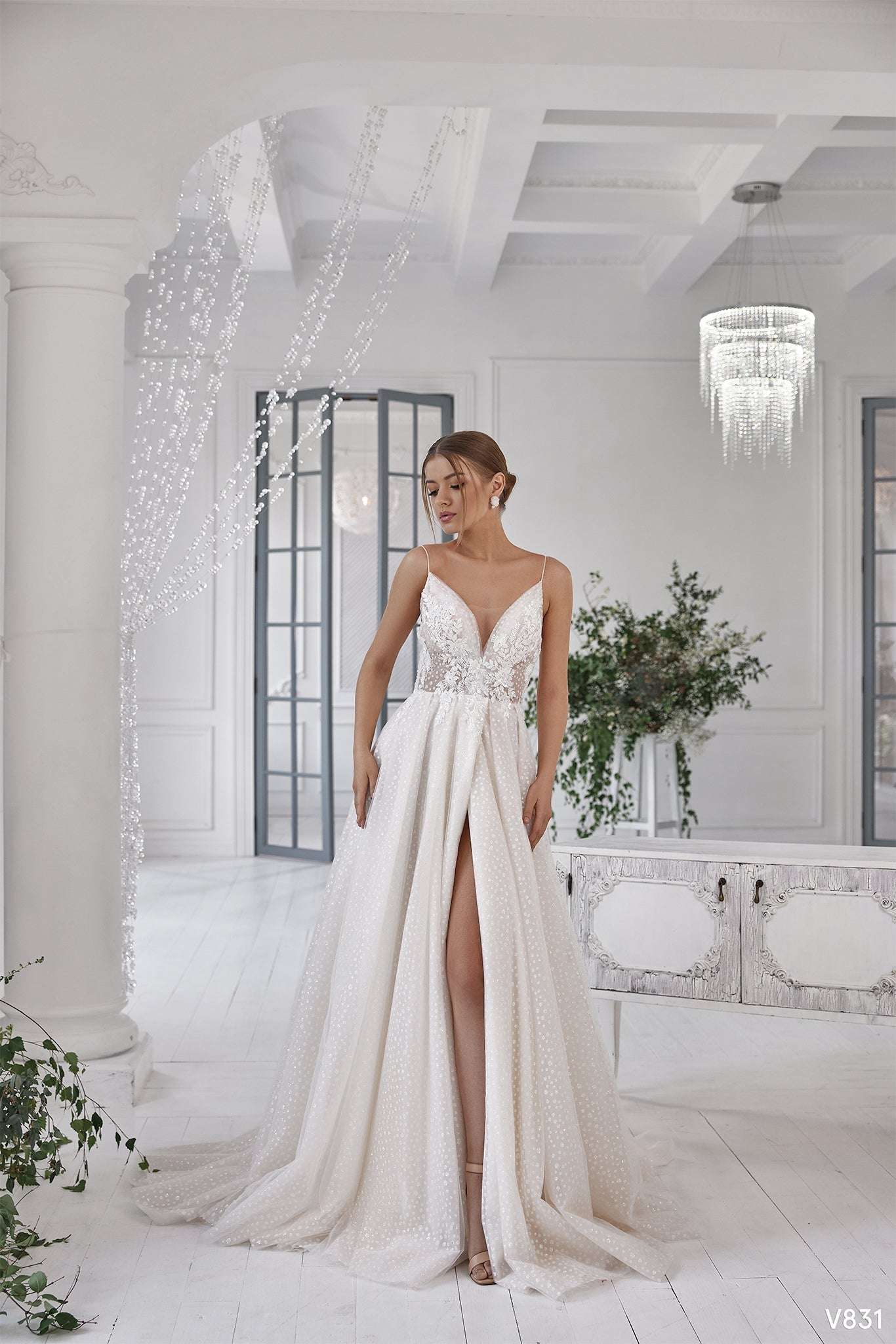 A wedding dress for the Beach | Cream color wedding gown | KatrinFAVOR As on photo / 6 A wedding dress for the Beach | Cream color wedding gown | KatrinFAVOR As on photo / 6