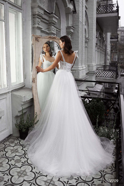 KatrinFAVORboutique-Sparkly bridal gown Long wedding reception dresses