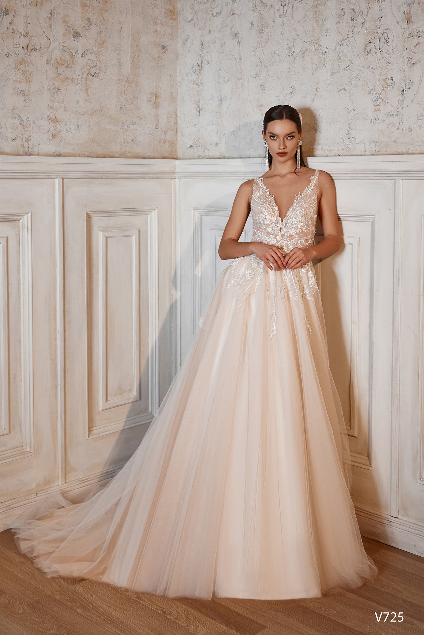 KatrinFAVORboutique-Blush second wedding dress Destination wedding gowns