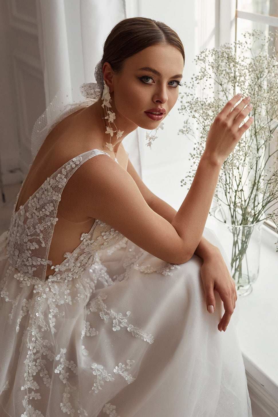 KatrinFAVORboutique-Low back wedding gown Wedding gowns for beach wedding