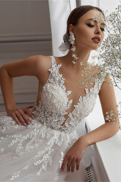 KatrinFAVORboutique-Low back wedding gown Wedding gowns for beach wedding