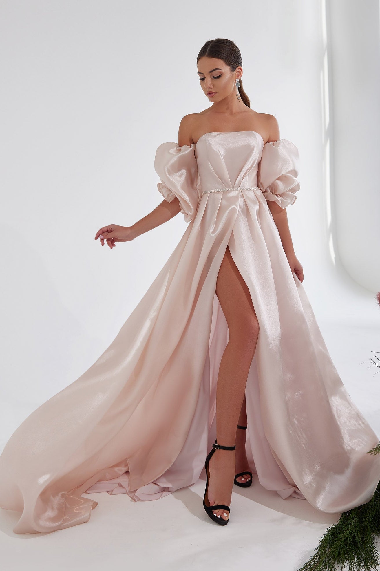 Corset prom dress long