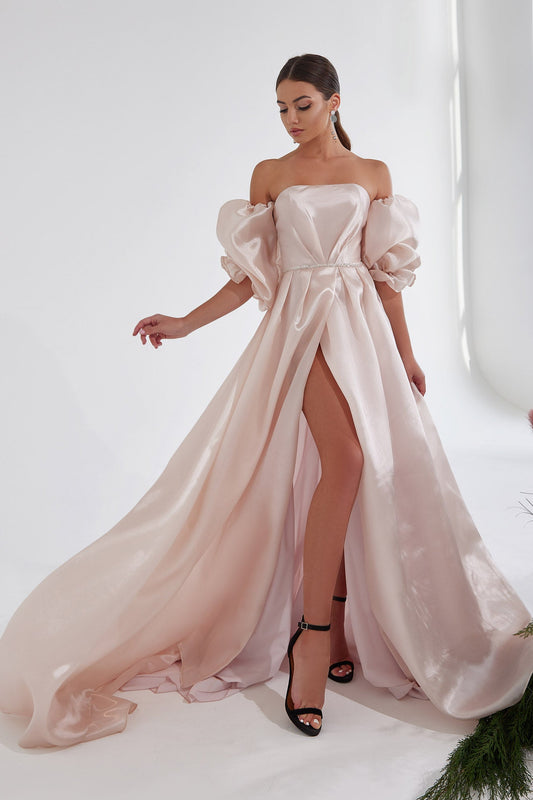 Corset prom dress long