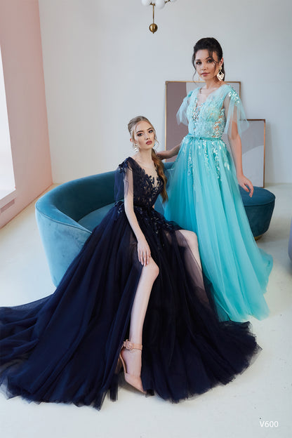 KatrinFAVORboutique-Tulle formal dress Alternative wedding dress