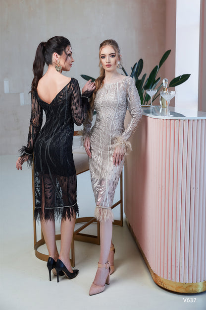 Mother of the bride dress midi