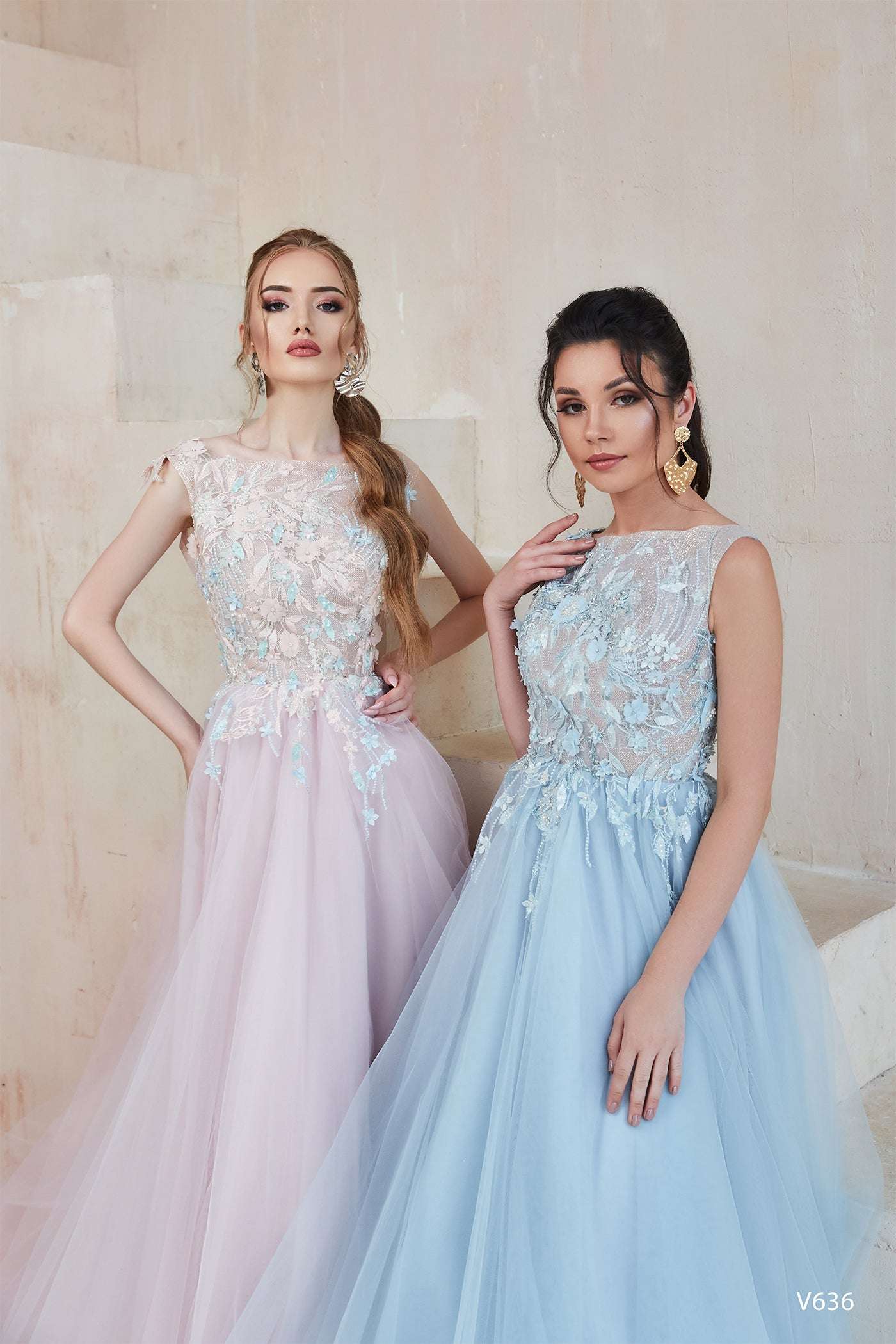 KatrinFAVORboutique-3d floral long dress Sweet sixteen dresses for sale