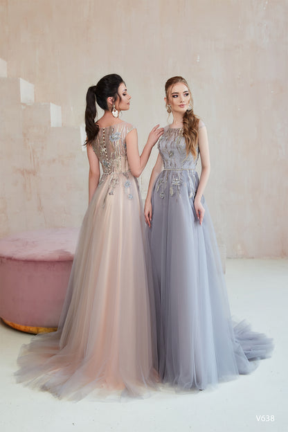 Embroidered non traditional wedding dress