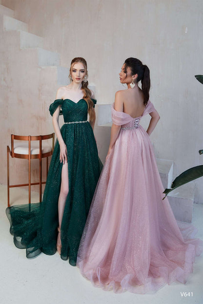 KatrinFAVORboutique-Sexy glitter prom dress Formal summer evening dresses