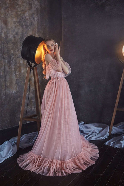 Fairy prom dress | Off the shoulder bell sleeve dress | KatrinFAVOR Katrin FAVOR boutique Fairy prom dress | Off the shoulder bell sleeve dress | KatrinFAVOR Katrin FAVOR boutique