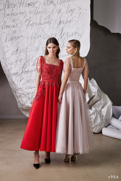 KatrinFAVORboutique-Square neckline dress Mother of the groom dresses