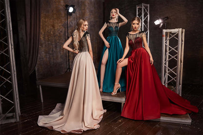 KatrinFAVORboutique-Festive attire for party Women's formal A line dresses