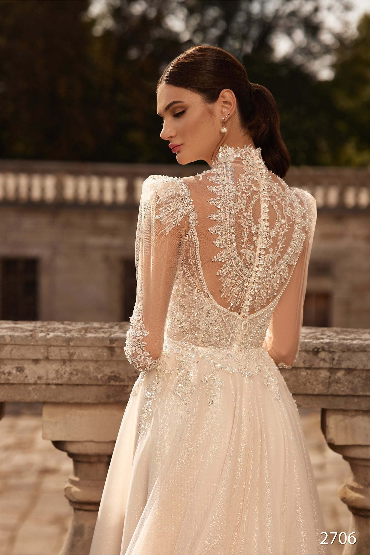 Embroidered dress wedding | Designer bridal dresses | KatrinFAVOR 2 US / As on photo Embroidered dress wedding | Designer bridal dresses | KatrinFAVOR 2 US / As on photo