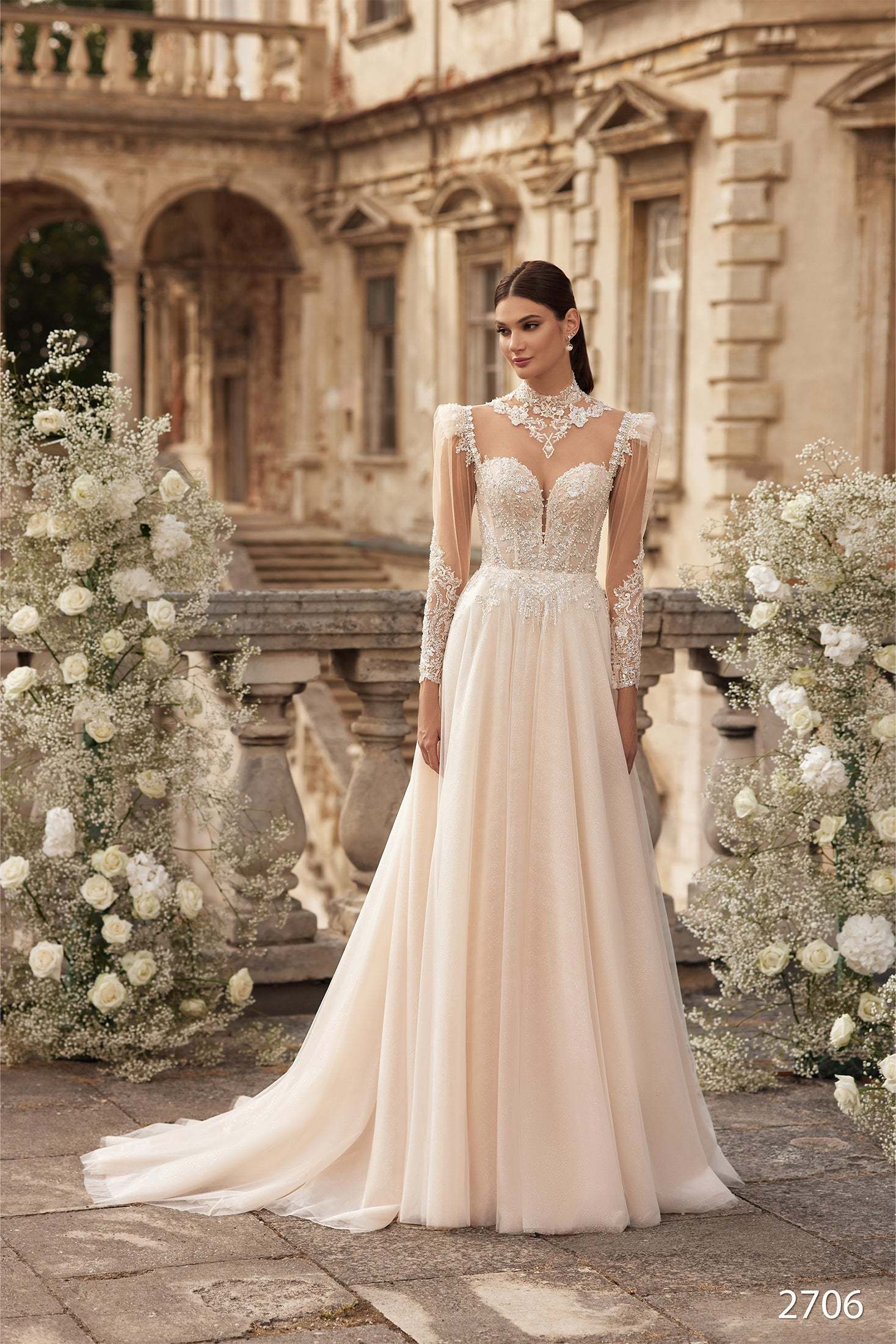 KatrinFAVORboutique-Embroidered dress wedding Designer bridal dresses