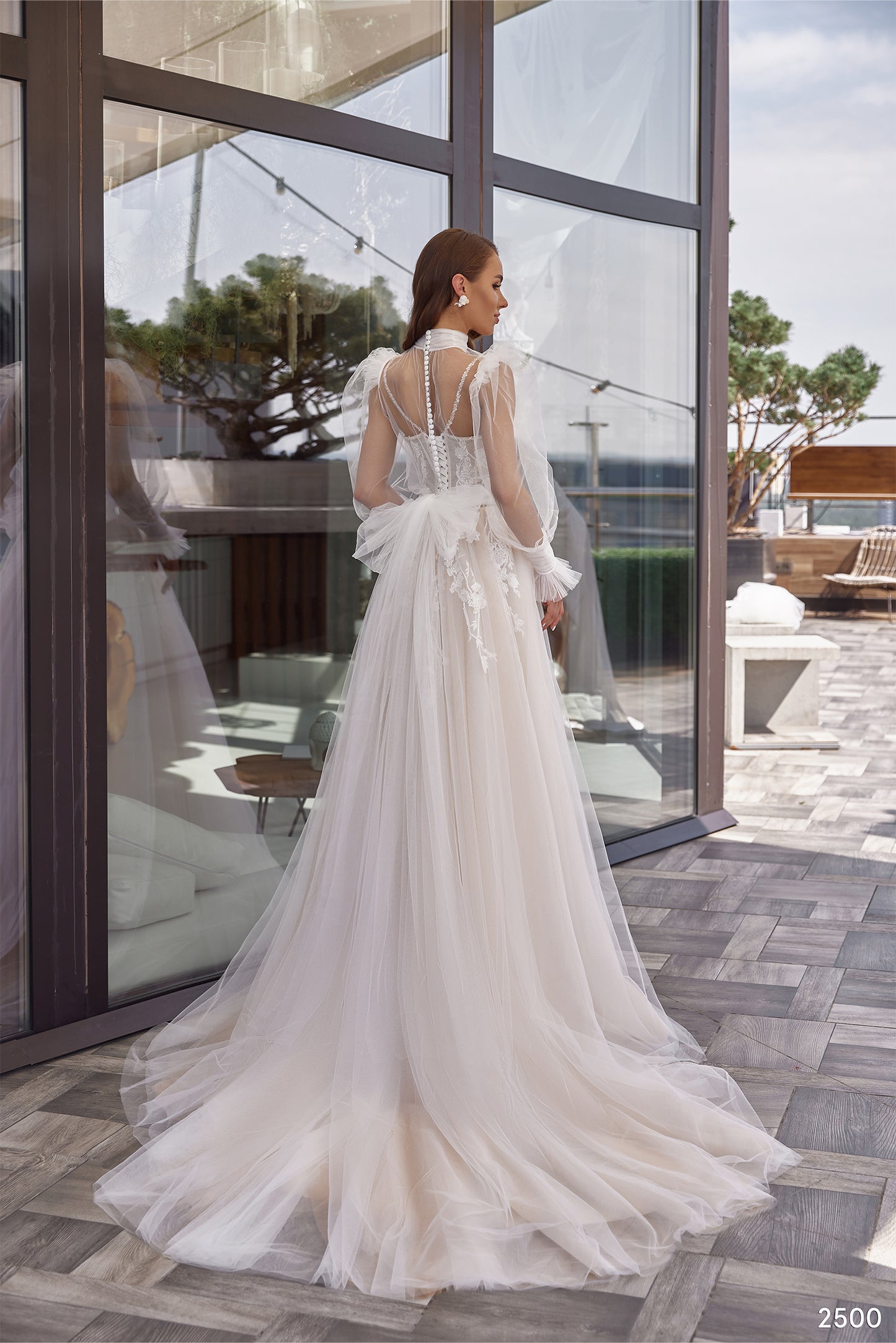 Puff sleeve wedding dress Fairy wedding dress