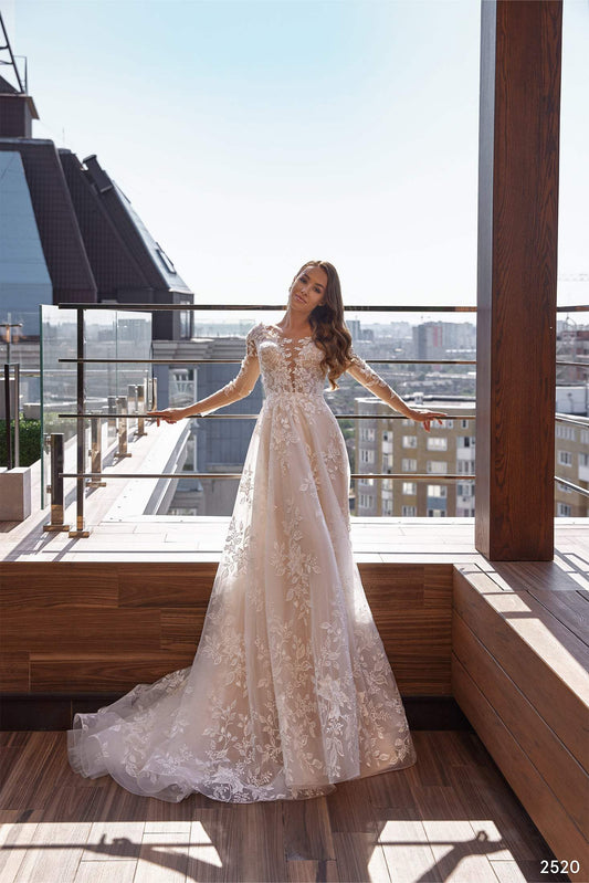 KatrinFAVORboutique-Lace dress bridal Wedding dresses for rustic wedding