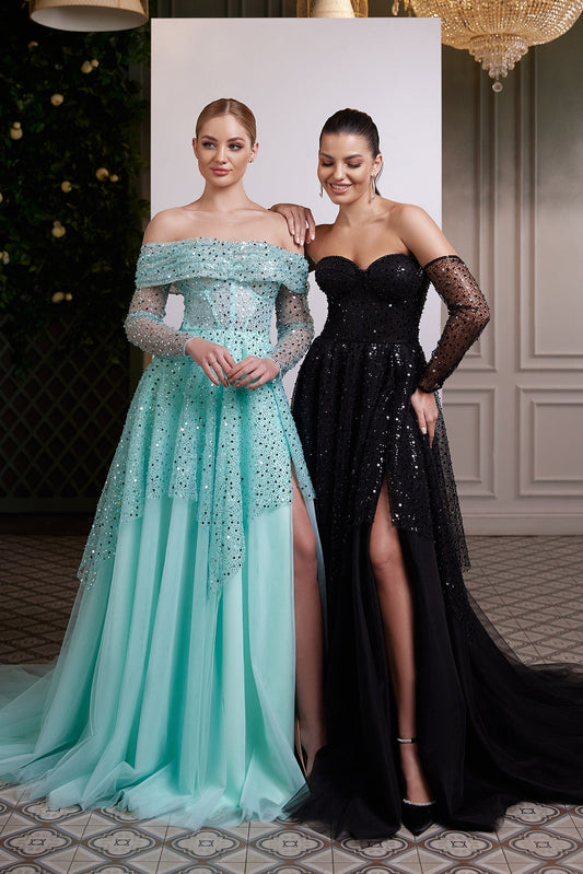 Colorful non traditional wedding dress