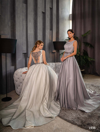 KatrinFAVORboutique-Beaded back dress Elegant maxi dresses for weddings