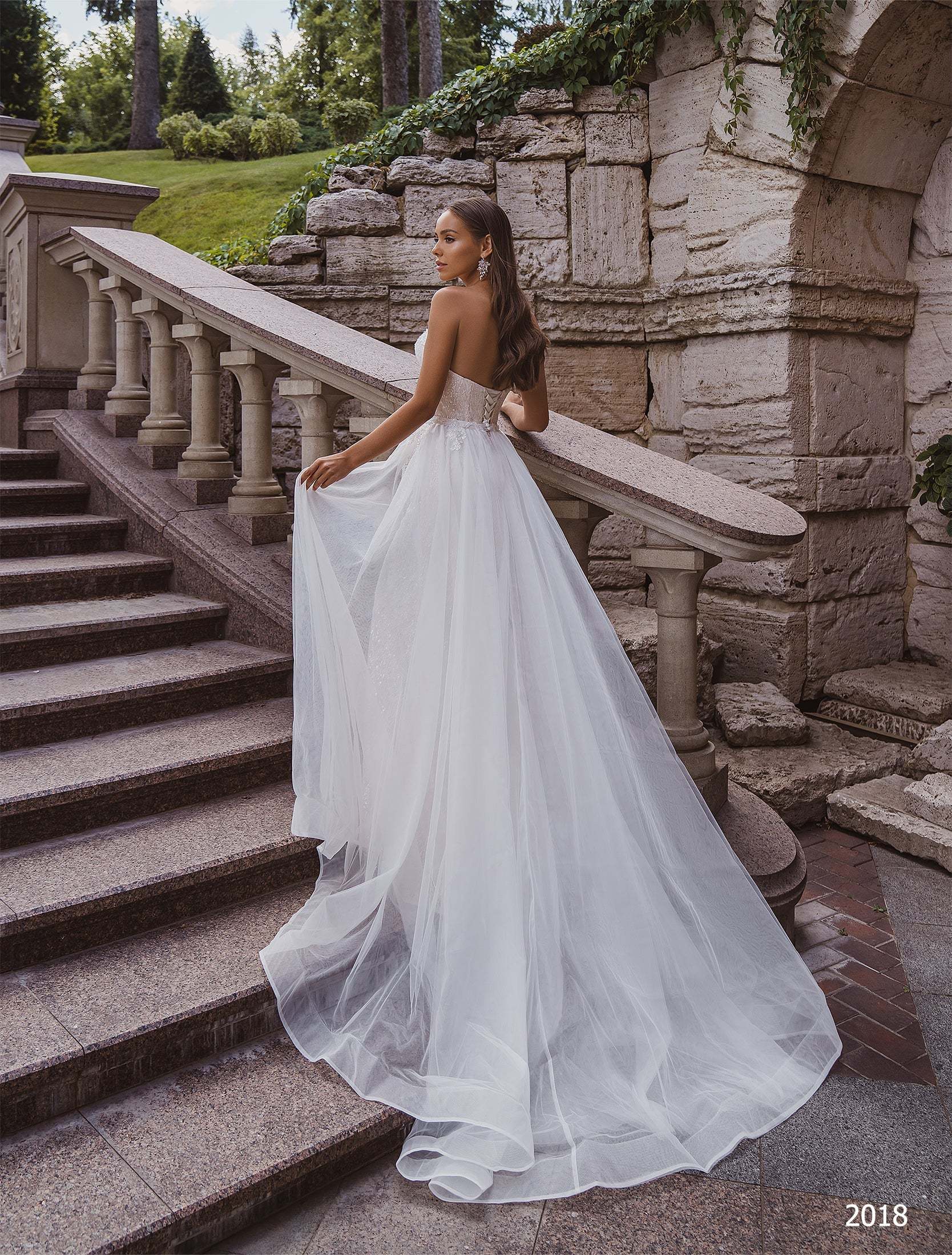 KatrinFAVORboutique-Sequin reception dress Mermaid trumpet bridal gowns