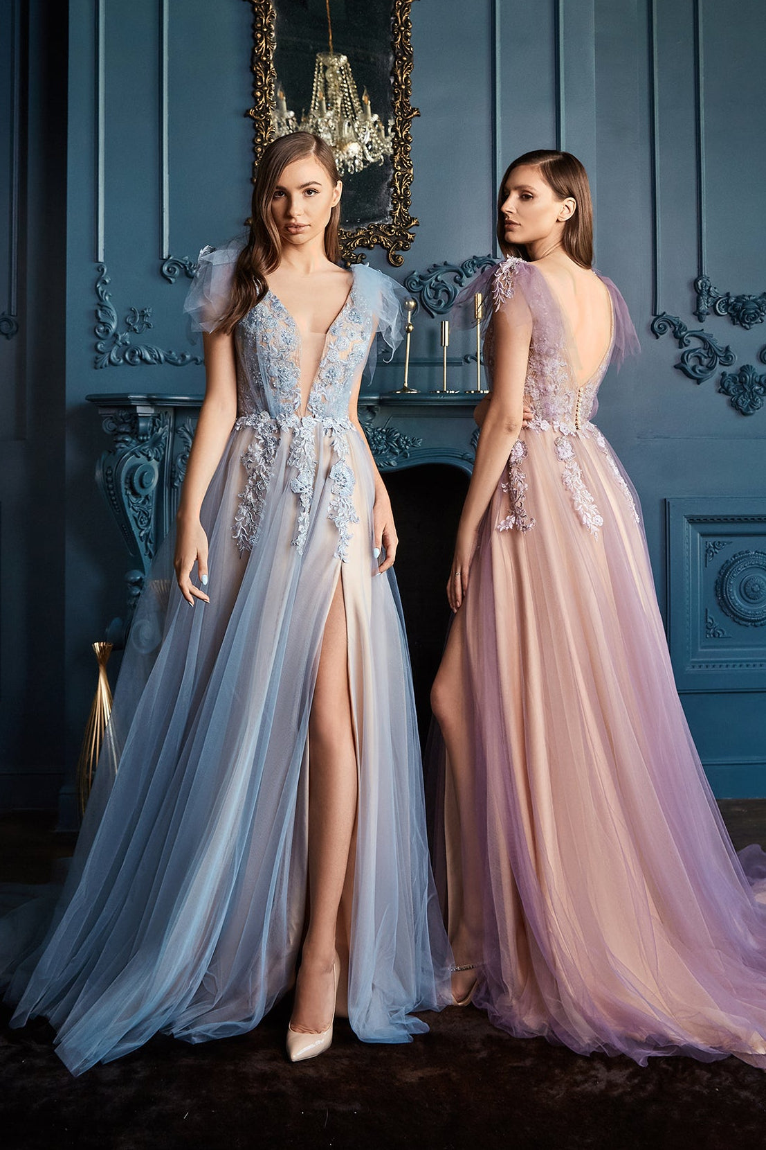 KatrinFAVORboutique-Long tulle dress Non traditional wedding clothes