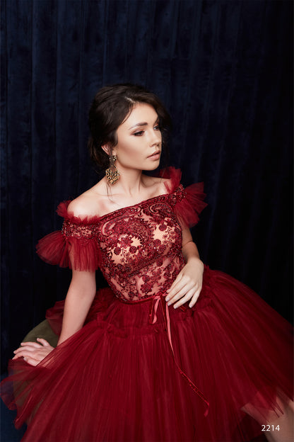 High low dress Party wear formal dress