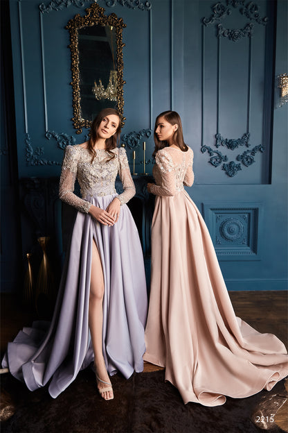 KatrinFAVORboutique-Colorful wedding dress Non traditional wedding dress