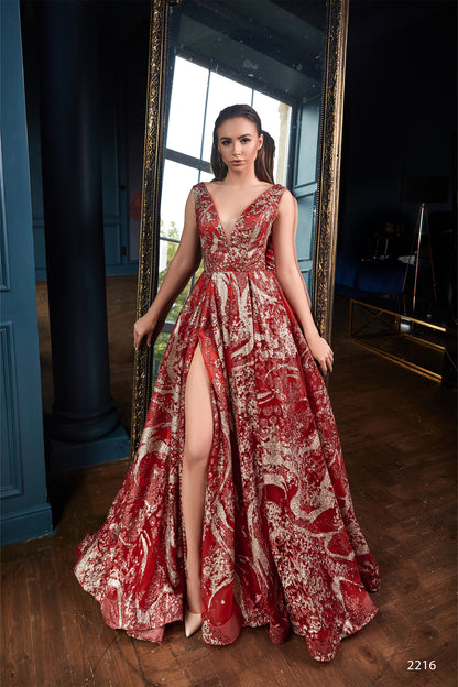 KatrinFAVORboutique-Black and gold formal dress Long party dresses