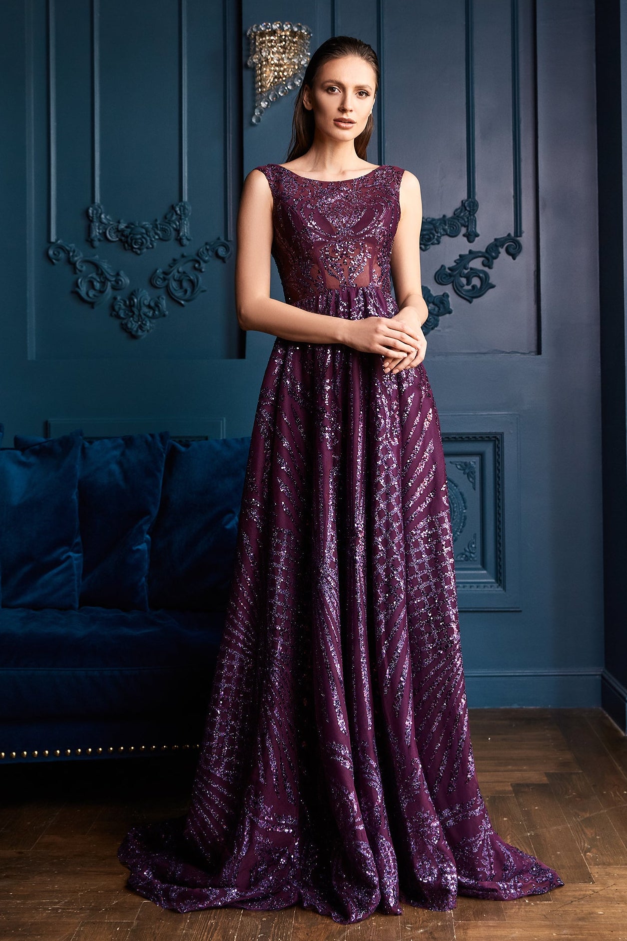 KatrinFAVORboutique-Sparkly evening dress Evening wear for women 