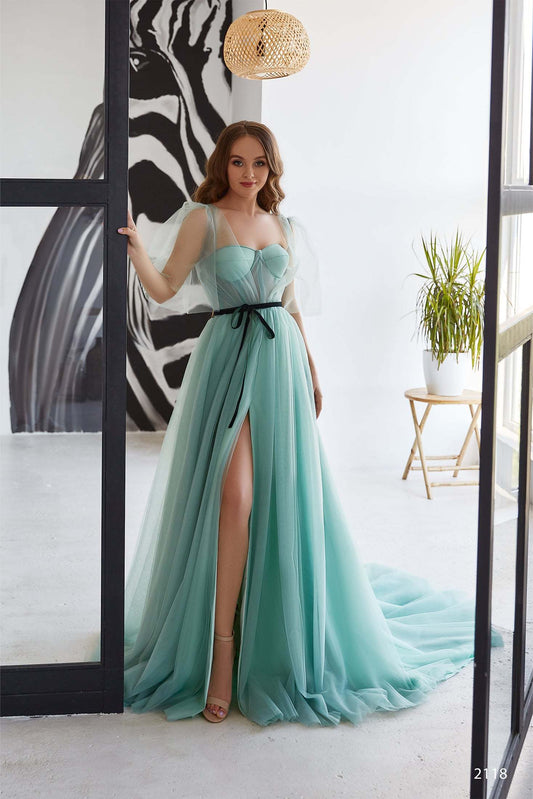 KatrinFAVORboutique-Romantic evening dress Women's a line formal dresses 