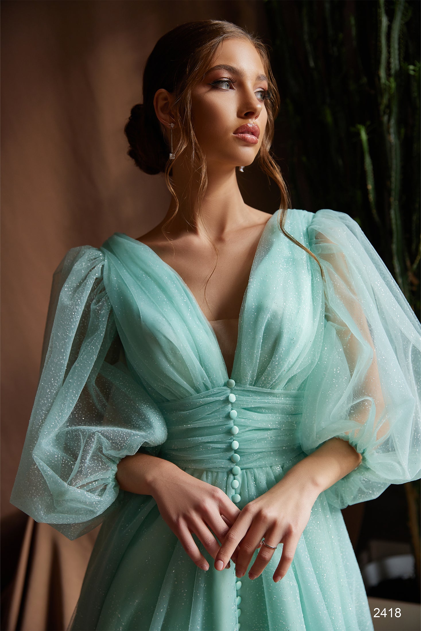 Puff sleeve formal dress | Tulle evening gown | KatrinFAVOR Katrin FAVOR boutique Puff sleeve formal dress | Tulle evening gown | KatrinFAVOR Katrin FAVOR boutique