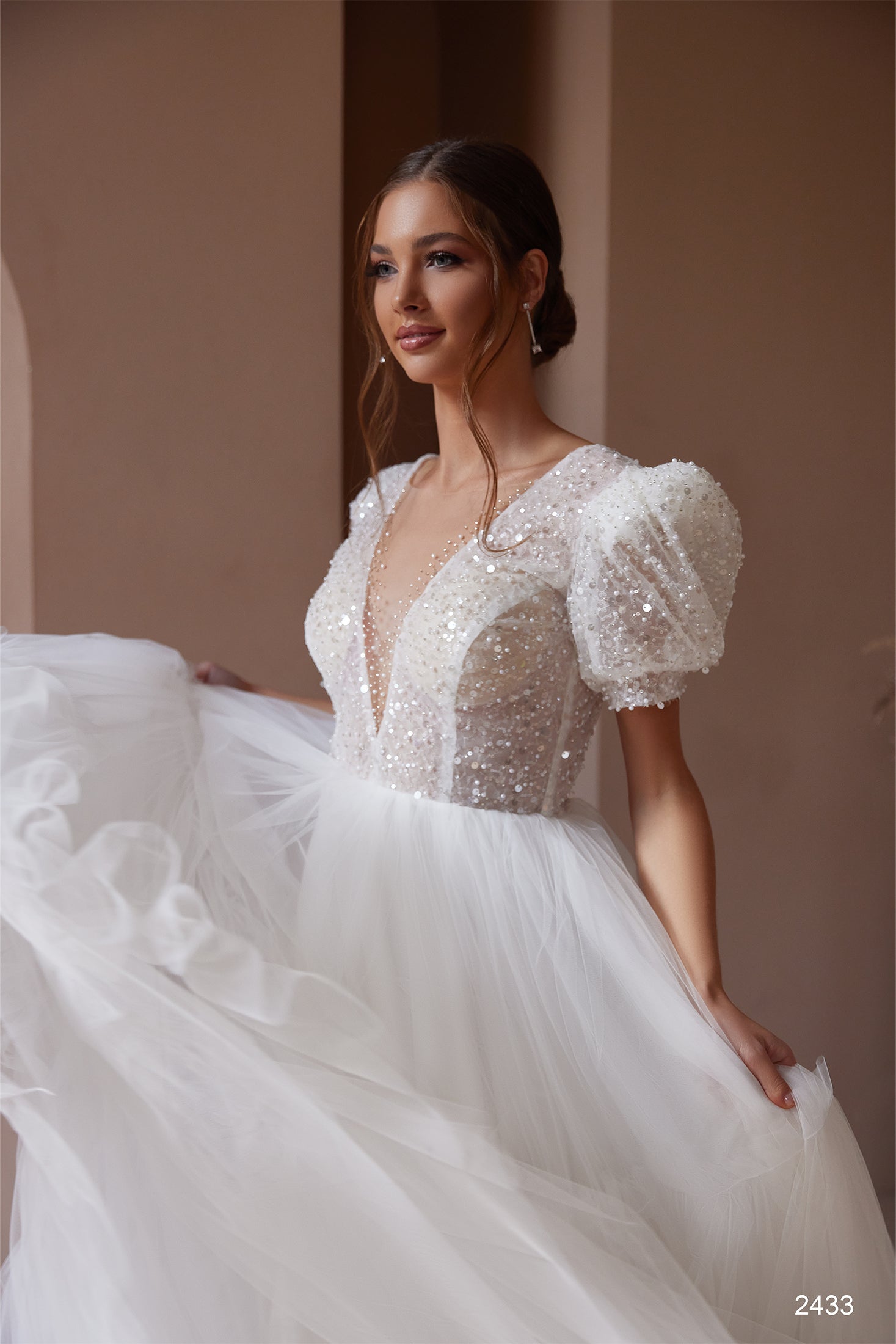 White evening wear | Second dress for wedding reception