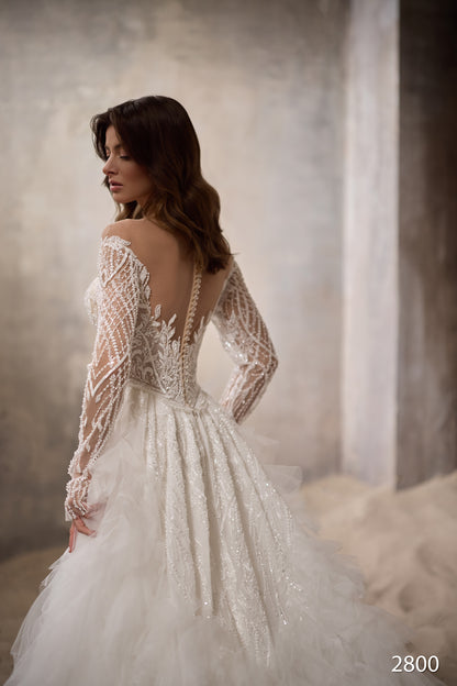 KatrinFAVORboutique-Satin a line wedding dress Elegant dresses for wedding