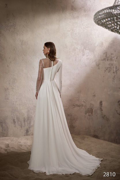 KatrinFAVORboutique-Lace dress bridal Long sleeve mermaid wedding dress