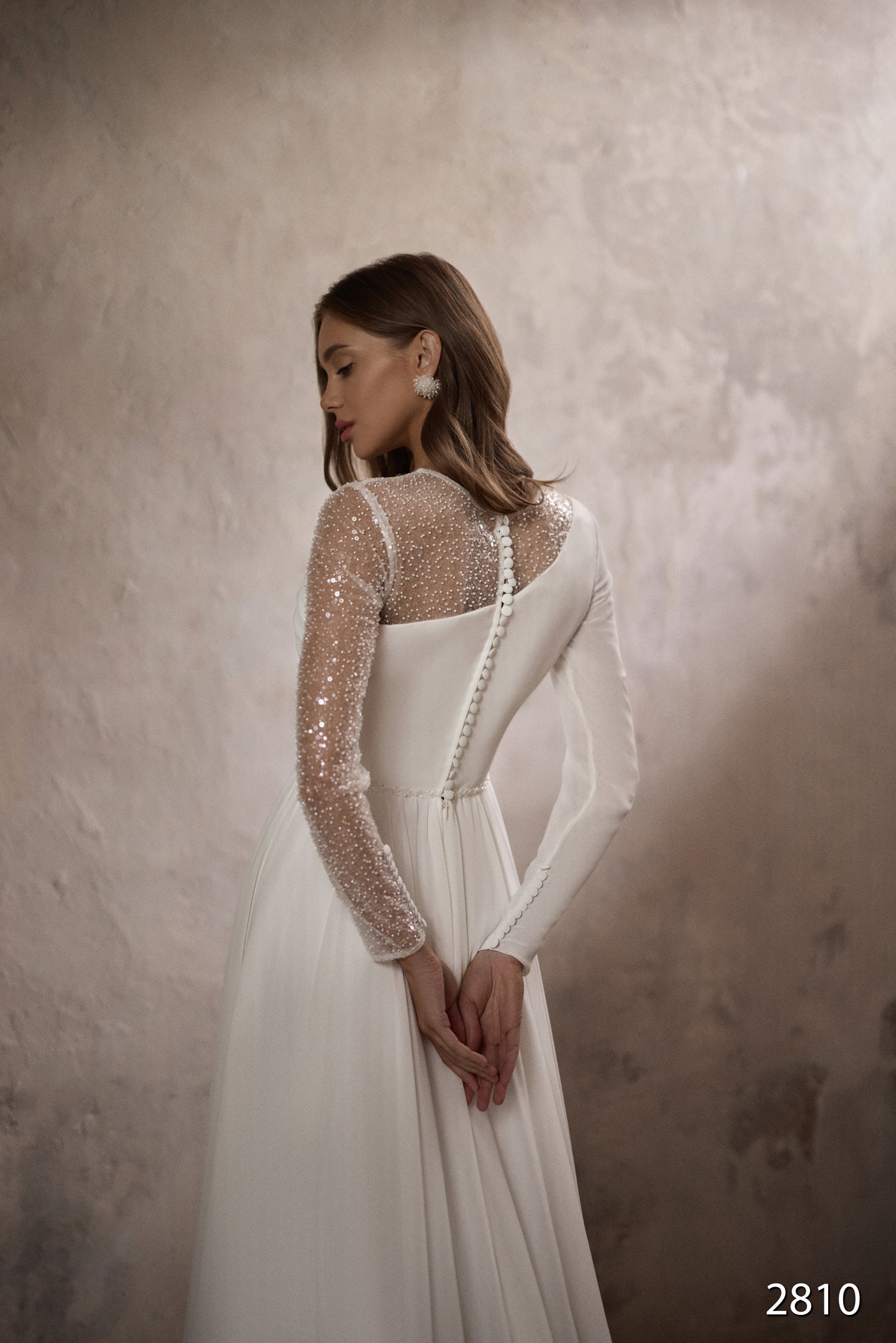 KatrinFAVORboutique-Lace dress bridal Long sleeve mermaid wedding dress