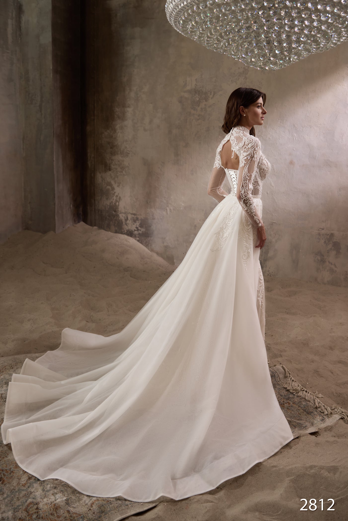 KatrinFAVORboutique-Lace dress bridal Long sleeve mermaid wedding dress