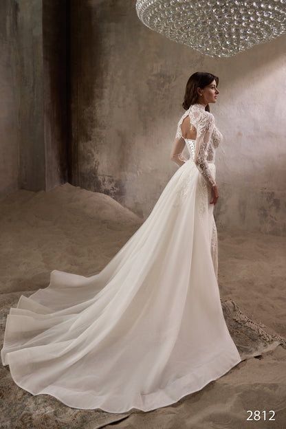 KatrinFAVORboutique-Lace dress bridal Long sleeve mermaid wedding dress