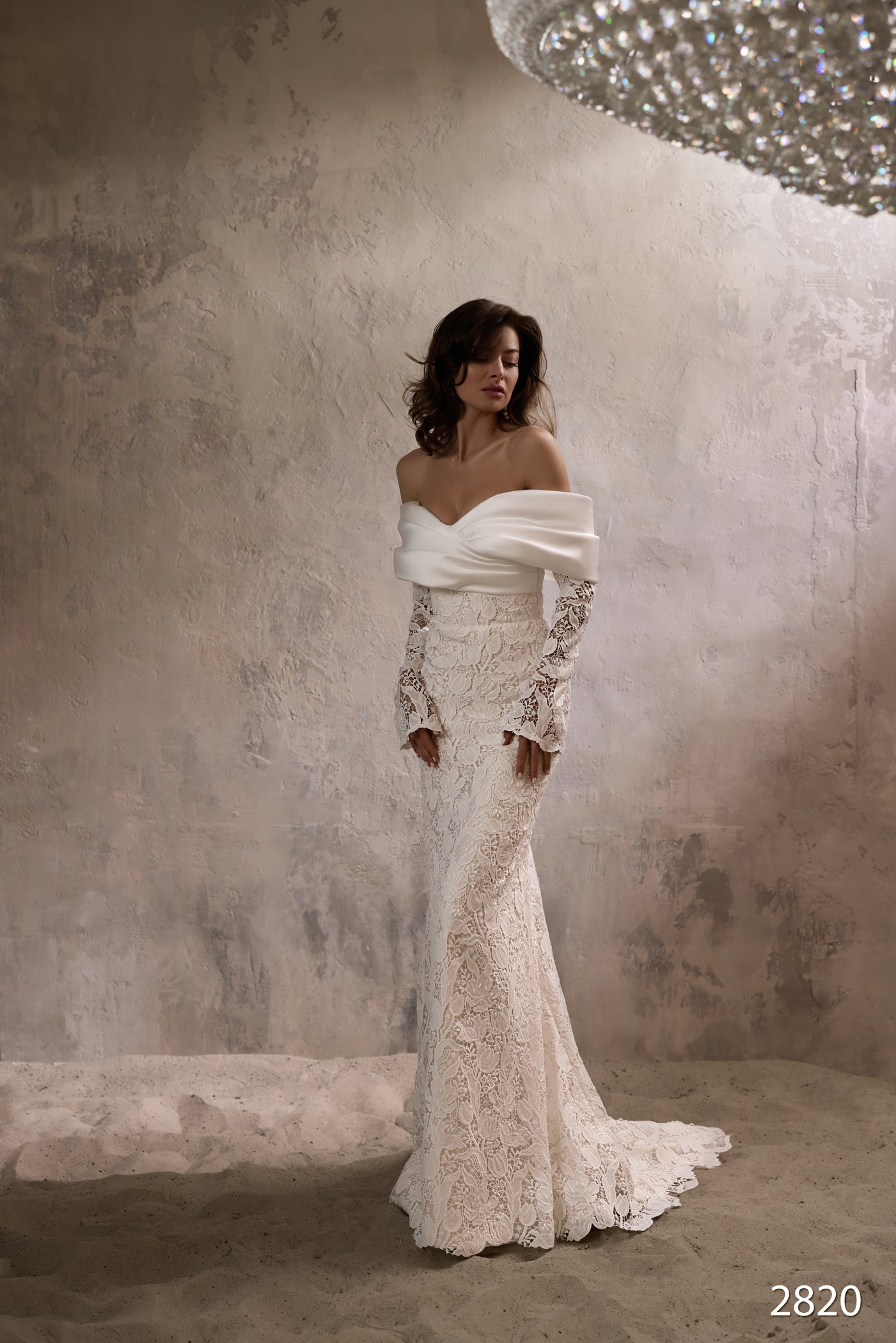 KatrinFAVORboutique-Off shoulder wedding dress sleeves Glam wedding dress
