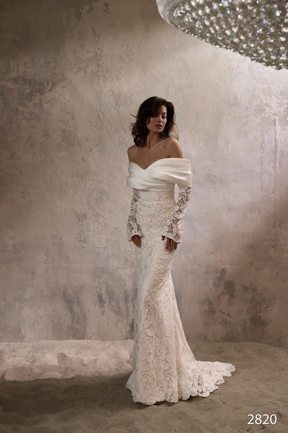 KatrinFAVORboutique-Off shoulder wedding dress sleeves Glam wedding dress