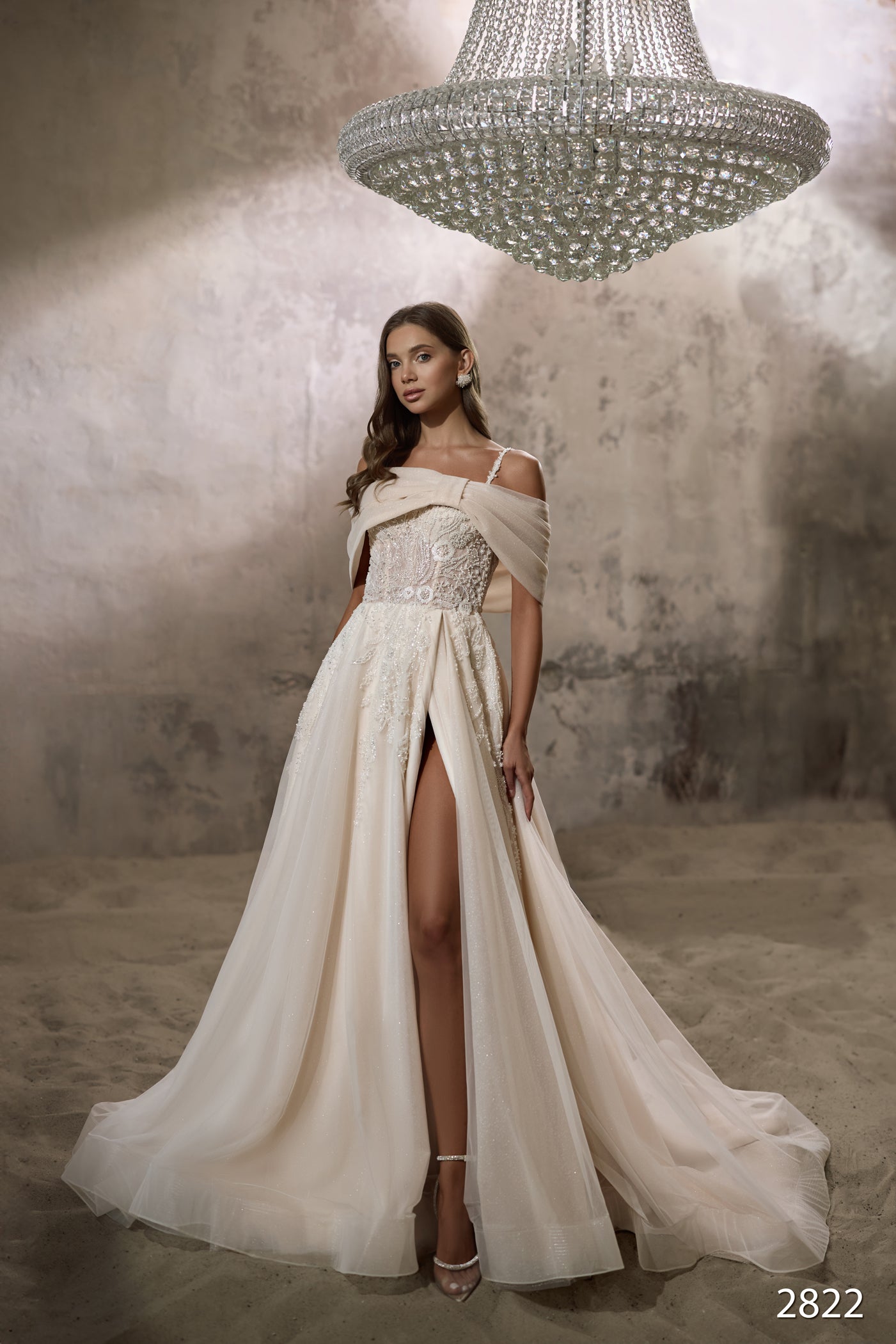 KatrinFAVORboutiue-Flower wedding dress Most romantic wedding dress