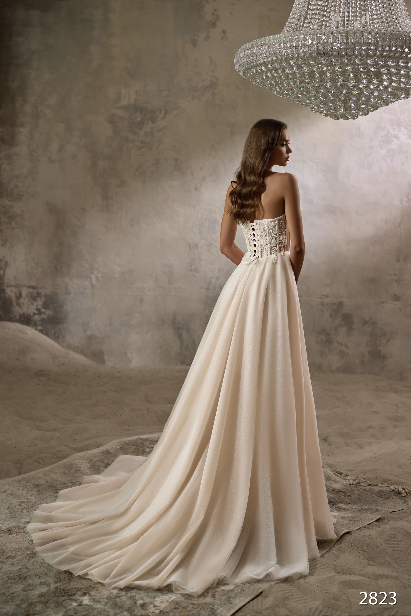 KatrinFAVORboutiue-Flower wedding dress Most romantic wedding dress