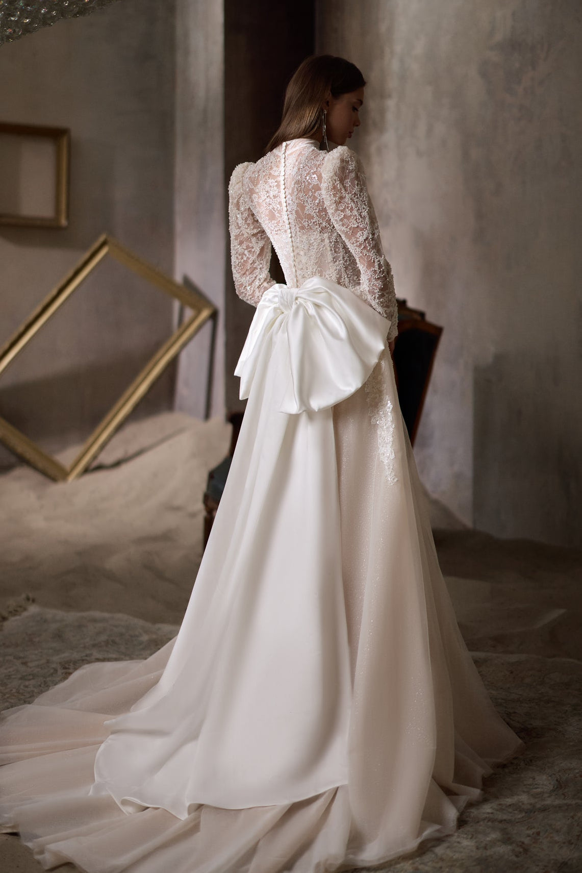 KatrinFAVORboutique-Sequin bridal dress Best dresses for outdoor wedding