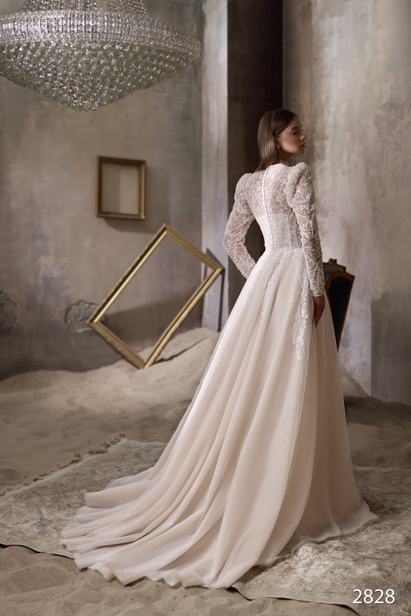 KatrinFAVORboutique-Sequin bridal dress Best dresses for outdoor wedding