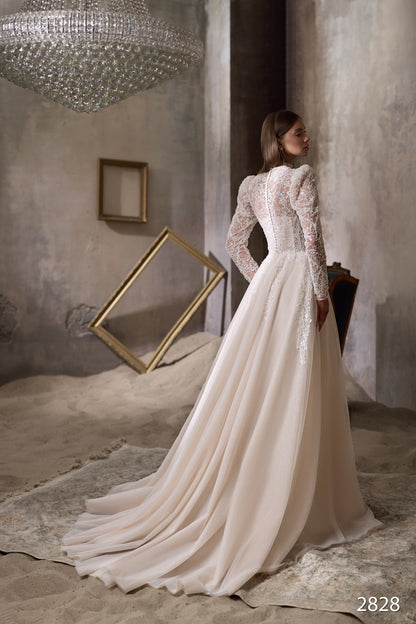 KatrinFAVORboutique-Sequin bridal dress Best dresses for outdoor wedding