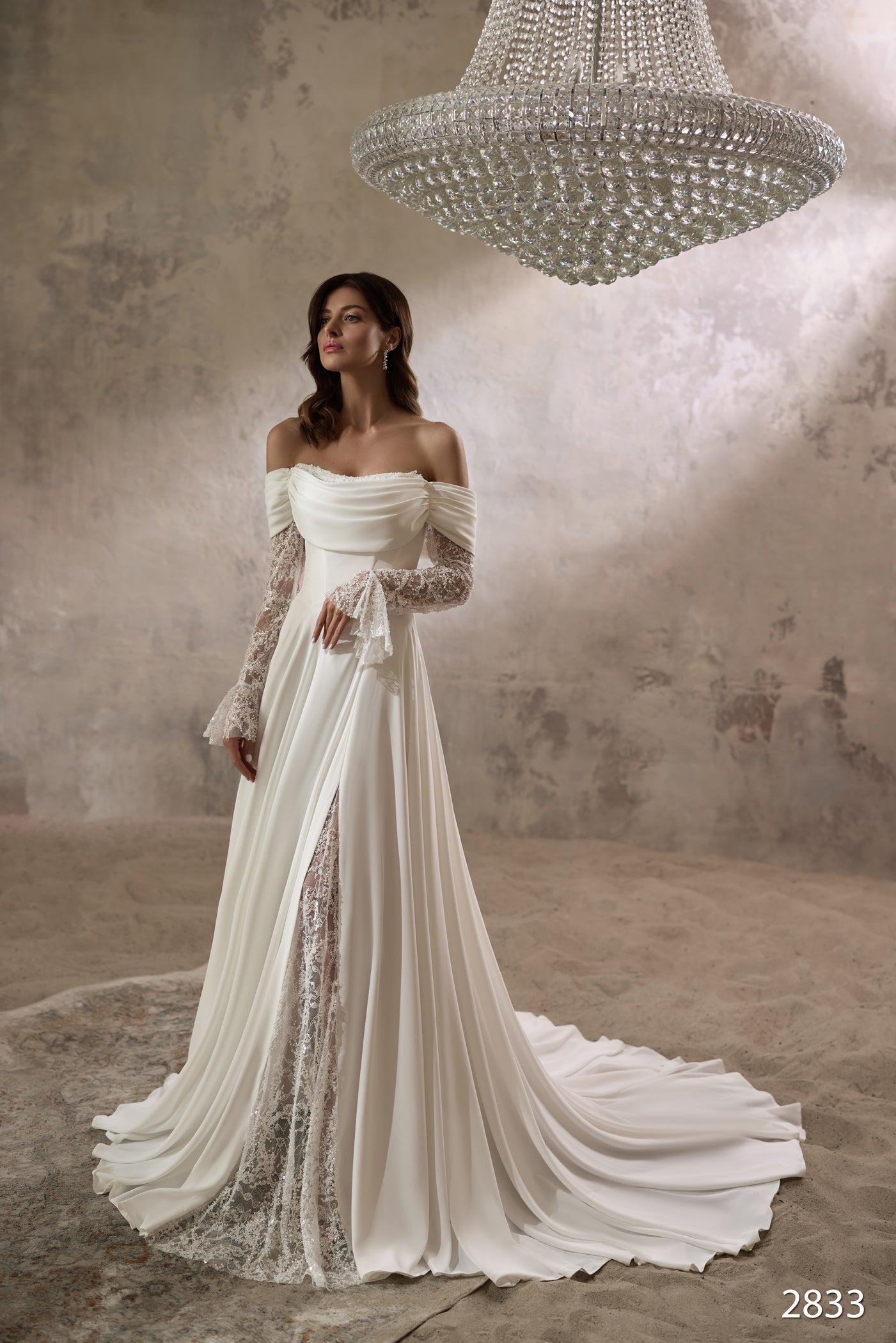 romantic off shoulder dress Frill Dress For Wedding Romantic Ruffle Off The Shoulder Floral Tulle Wedding Guest Dresses