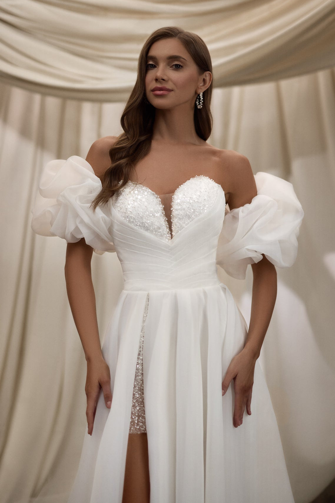 KatrinFAVORboutique-Lace wedding gown long sleeve Custom bridal apparel 