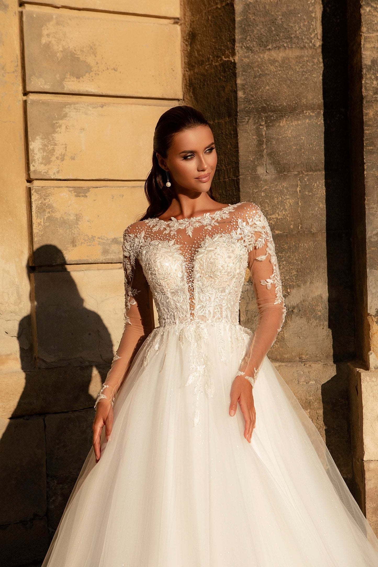 KatrinFAVORboutique-A line princess wedding dress Classy wedding outfits