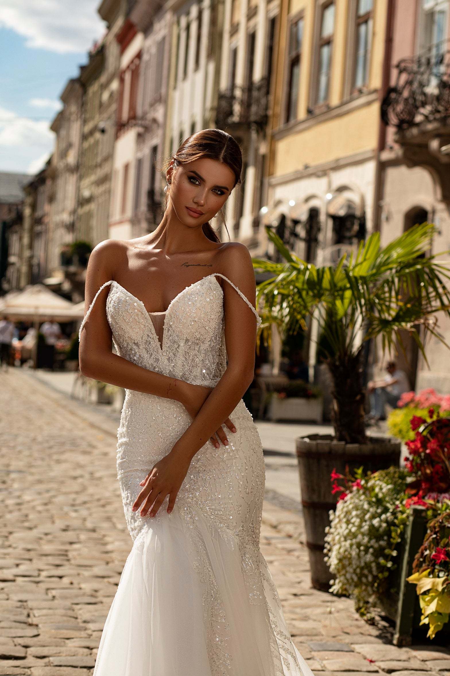 Backless mermaid wedding gown | Beautiful couture gowns | KatrinFAVOR Katrin FAVOR boutique Backless mermaid wedding gown | Beautiful couture gowns | KatrinFAVOR Katrin FAVOR boutique